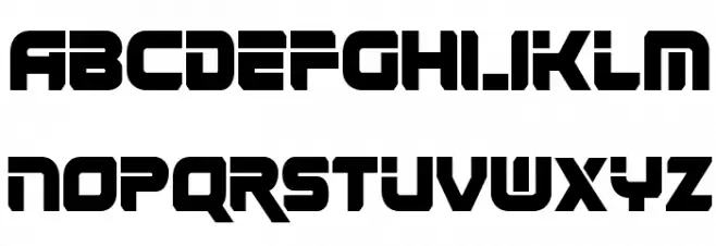 Renegado Condensed Fonte MAIÚSCULAS