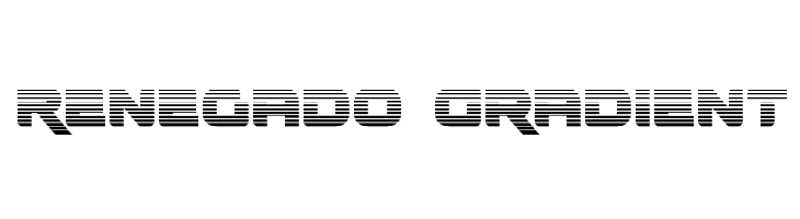 Renegado Gradient  Free Fonts Download