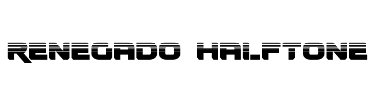 Renegado Halftone  Descarca Fonturi Gratis
