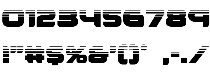 Renegado Halftone Font OTHER CHARS