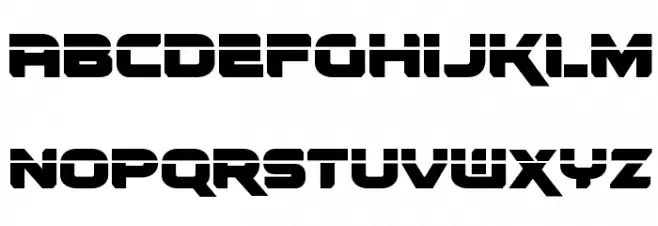 Renegado Laser फ़ॉन्ट लोअरकेस