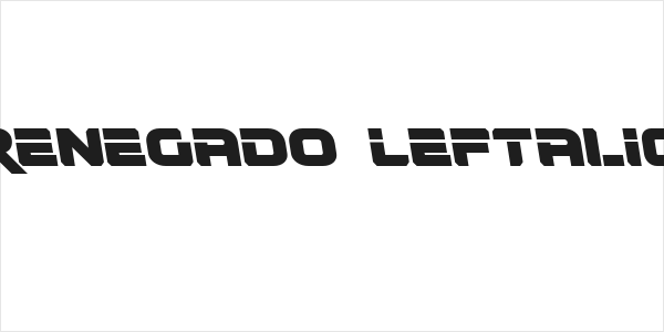 Renegado Leftalic Logo