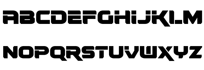 Renegado Regular Font LOWERCASE