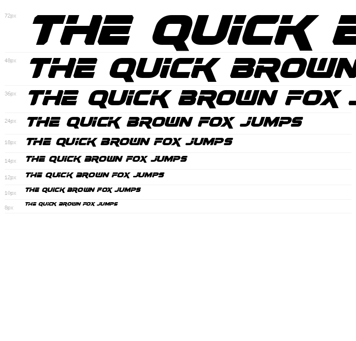 Renegado Super-Italic Waterfall