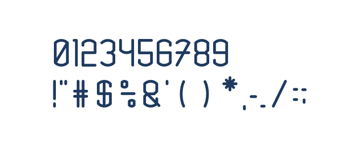 Renesnip Sans Regular Other Characters