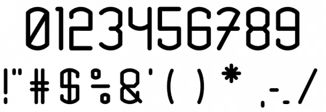 Renesnip Sans Regular Font OTHER CHARS