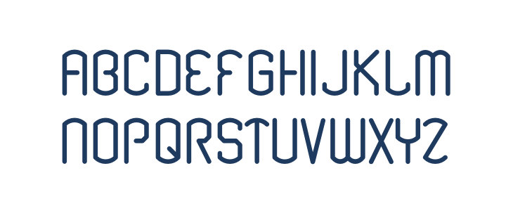 Renesnip Sans Regular Lowercase