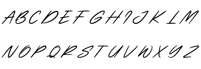 Rengganis Font UPPERCASE