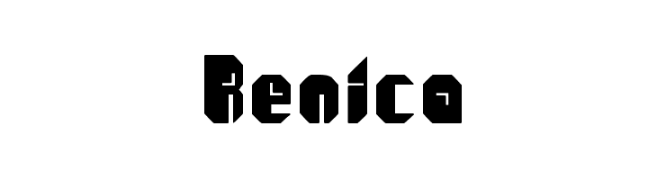 Renica  नि: शुल्क फ़ॉन्ट्स डाउनलोड