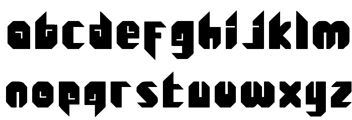 Renica Font LOWERCASE