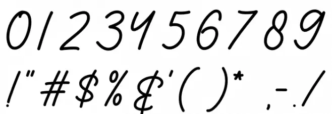 Renika Font OTHER CHARS