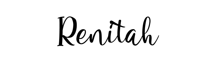 Renitah  Free Fonts Download