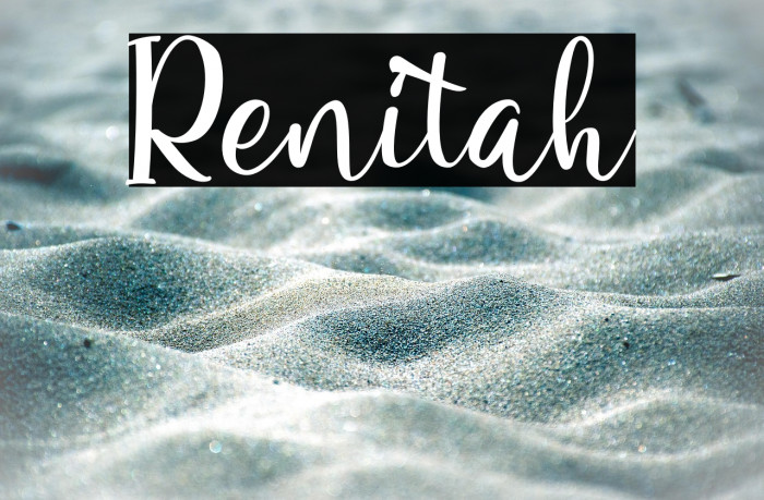 Renitah Example 1