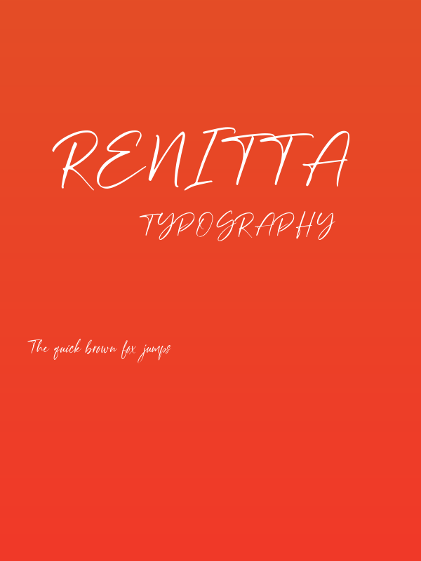 Renitta Poster