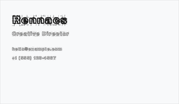 Rennacs Business Card