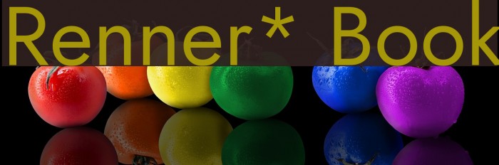 Renner* Book Font examples