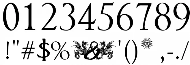 Renny Hybrid Font OTHER CHARS