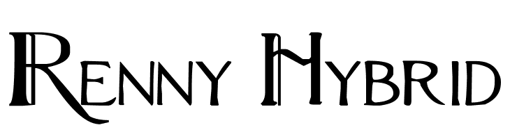 Renny Hybrid  नि: शुल्क फ़ॉन्ट्स डाउनलोड