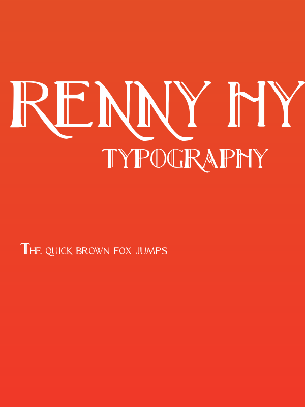Renny Hybrid Poster
