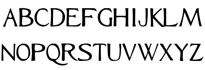 Renny Hybrid Font LOWERCASE