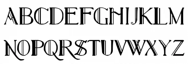 Renny Hybrid Font Litere mari