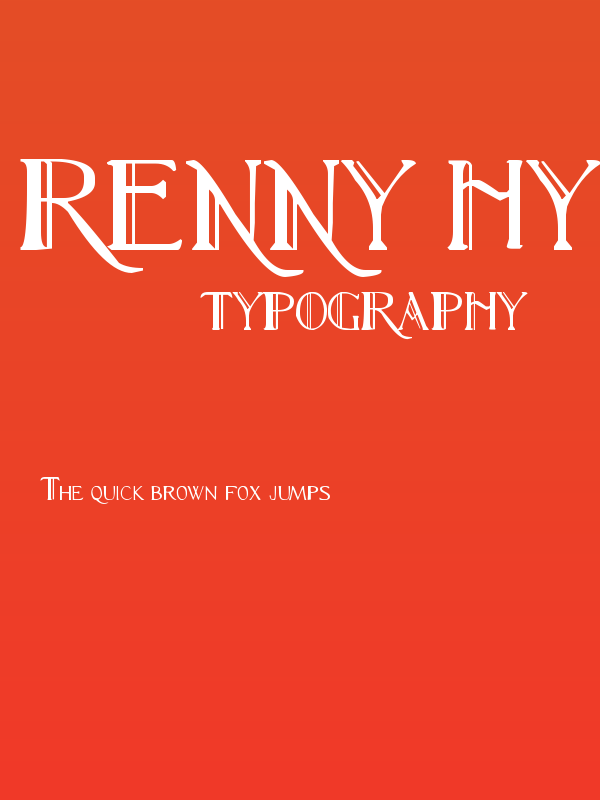 Renny Hybrid Poster