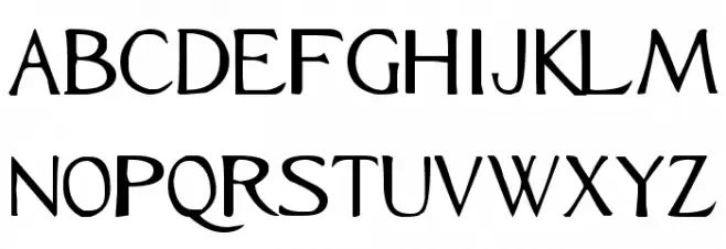 Renny Hybrid Font LOWERCASE