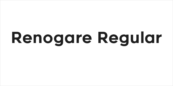 Renogare Regular Logo