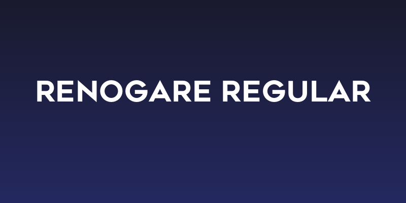 Renogare Regular Social Header