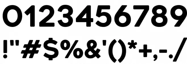 RenogareSoft-Regular Font OTHER CHARS