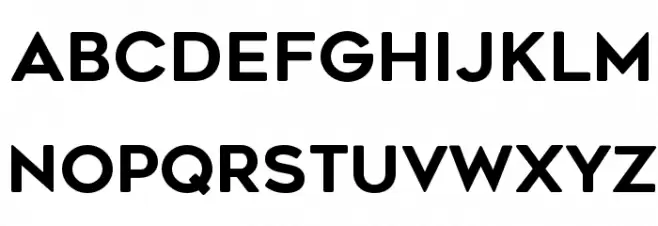 RenogareSoft-Regular Font UPPERCASE