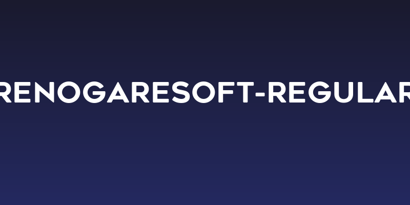 RenogareSoft-Regular Social Header