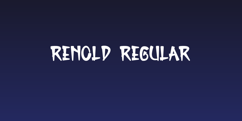 Renold Regular Social Header