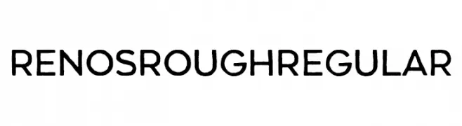 Renos Rough Regular  les polices de caractères gratuit tlcharger