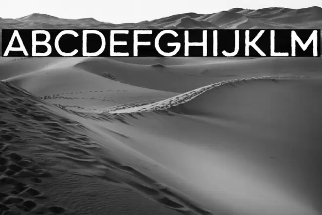 Renos Rough Regular Font examples