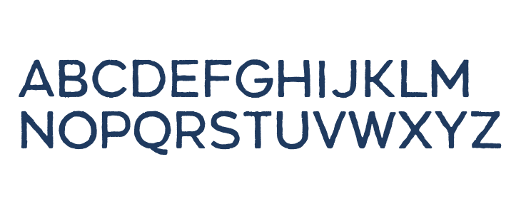 Renos Rough Regular Lowercase