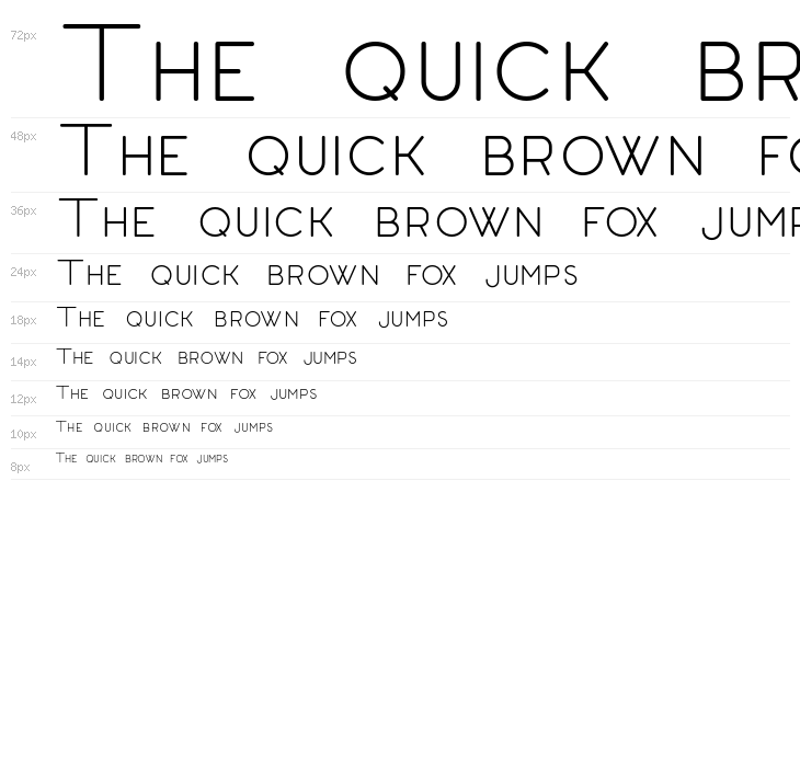 Renown Monoline Sans Demo Waterfall