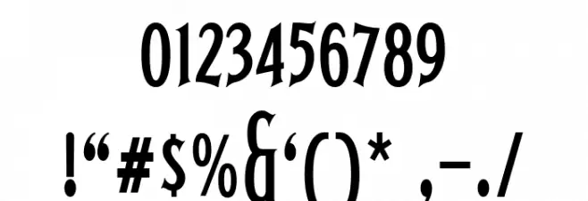 RenthouseSerif-Demo Font OTHER CHARS