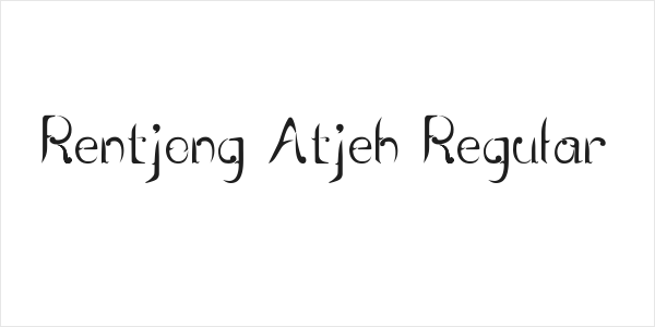 Rentjong Atjeh Regular Logo