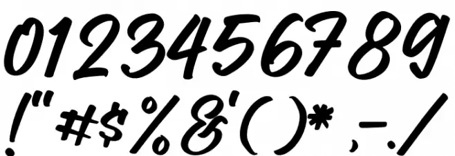 Rentrick Kentack Font OTHER CHARS