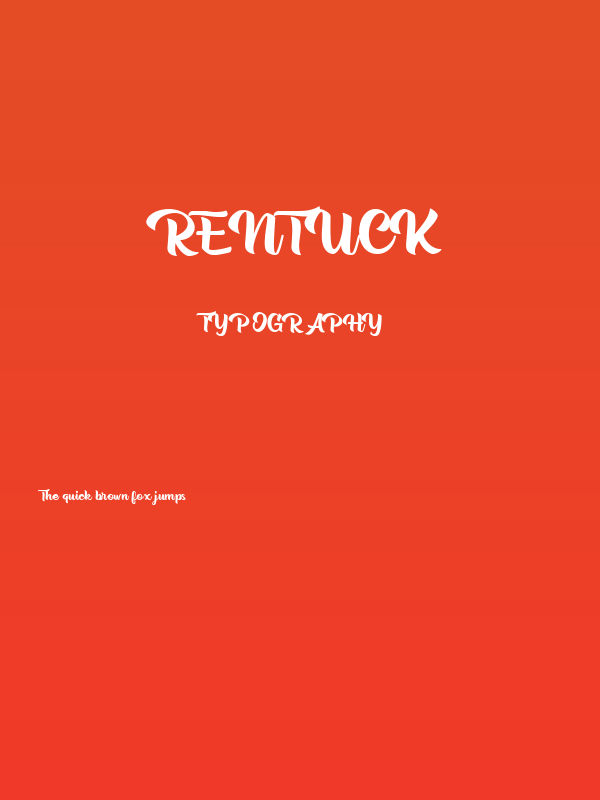 Rentuck Poster