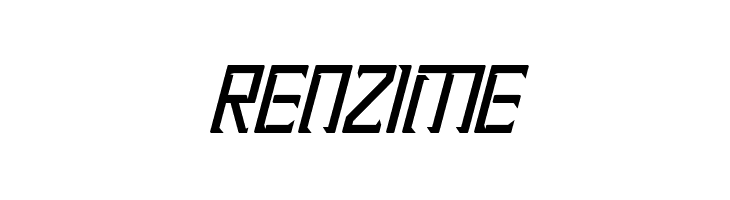 Renzime  Frei Schriftart Herunterladen