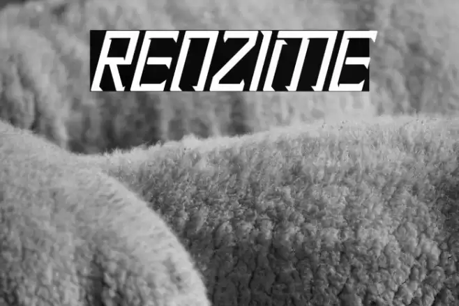 Renzime Font examples