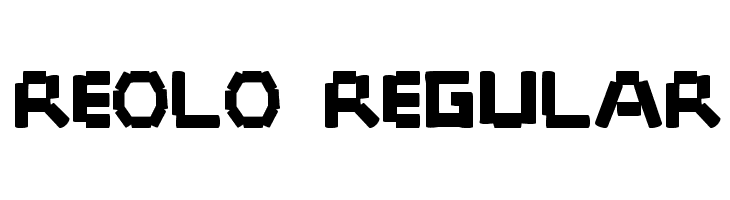 Reolo Regular  لخطوط تنزيل