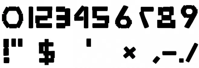 Reolo Regular Font OTHER CHARS