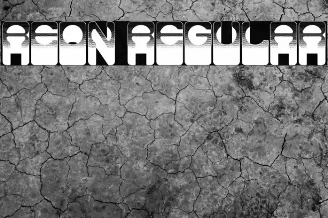 Reon Regular Font examples