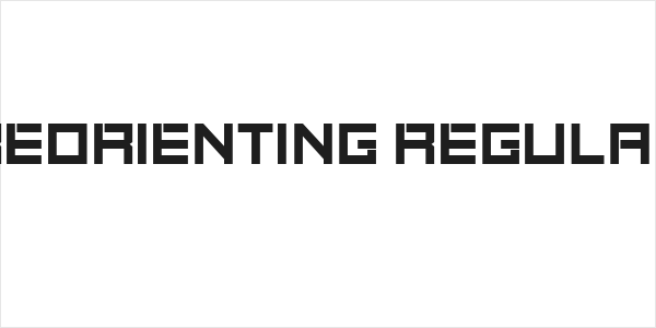 Reorienting Regular Logo