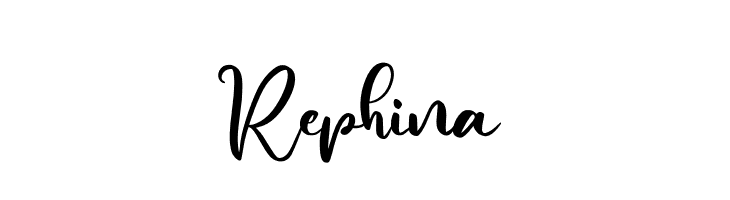 Rephina  免费字体下载