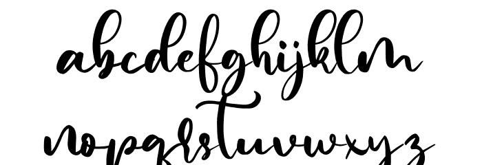 Rephina Font LOWERCASE