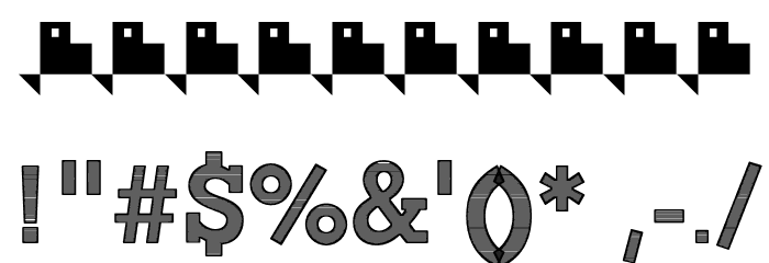 RepisaEN-ExtraBold Font OTHER CHARS